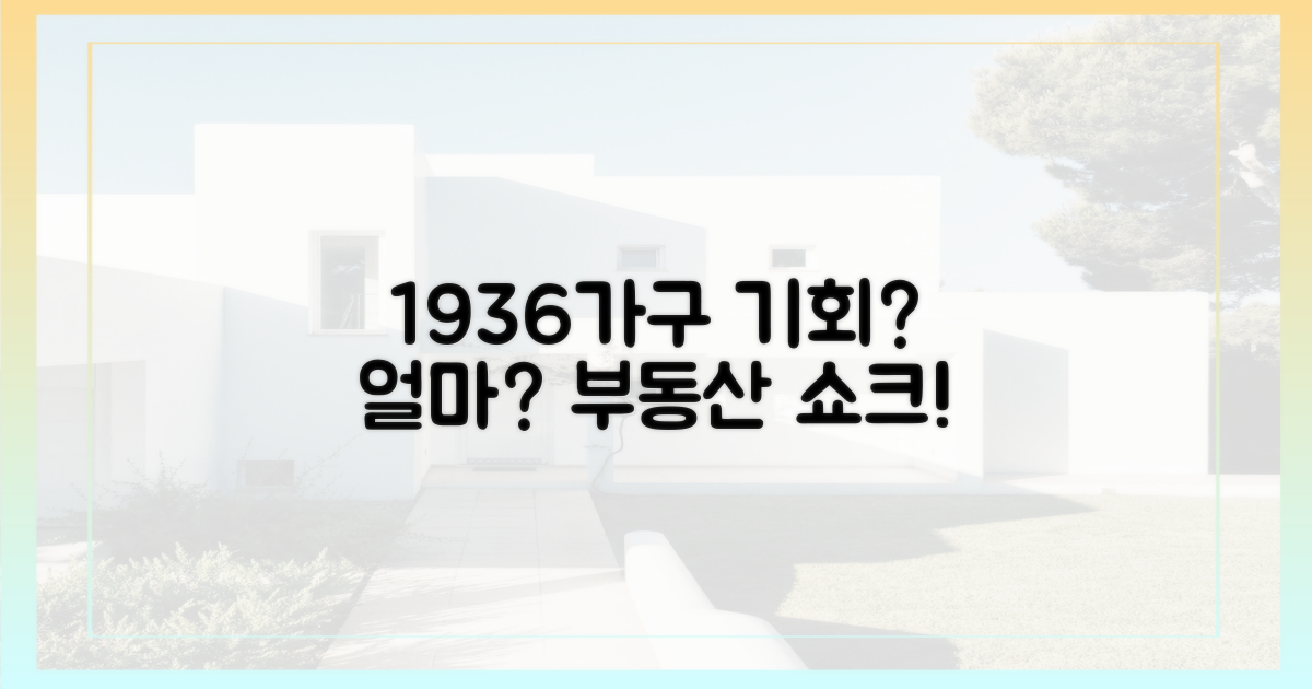 1936가구, 기회는 얼마나 될까?