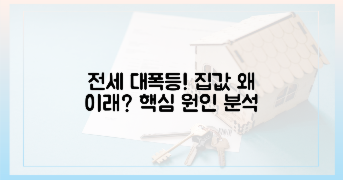 전세 가격, 왜 이렇게 올랐나?