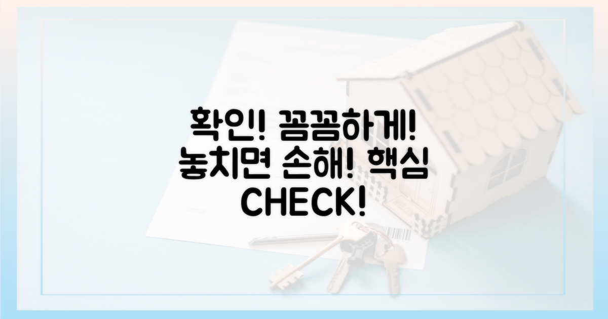 꼼꼼하게 확인하세요!