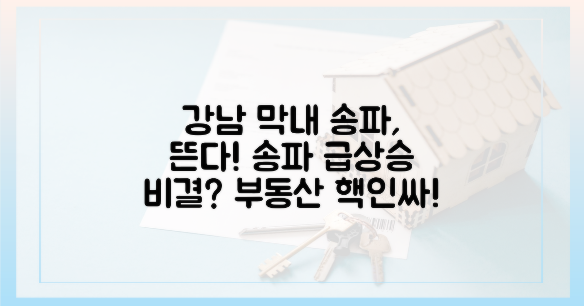 '강남 막내' 송파, 왜 이렇게 뜰까요?