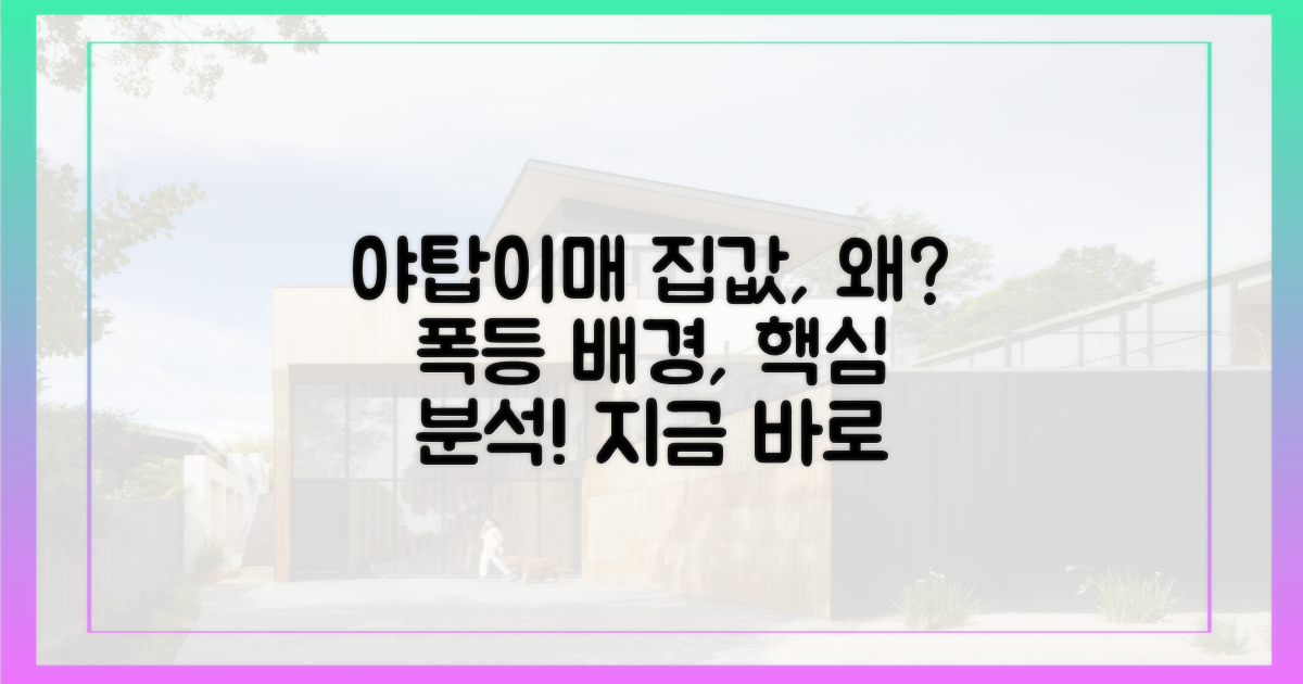 야탑·이매, 집값 상승의 배경