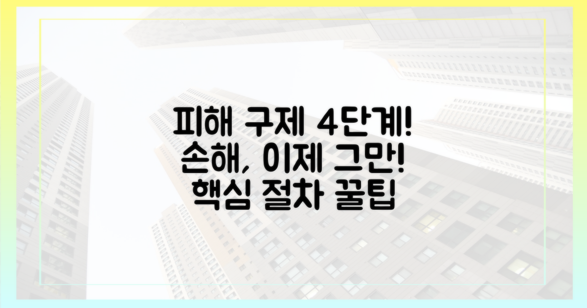 4단계 피해 구제 절차
