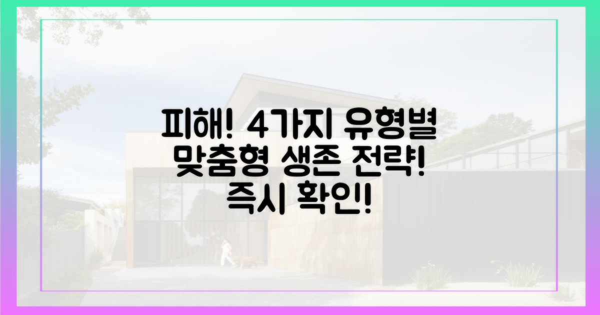 4가지 피해 유형별 대응 전략