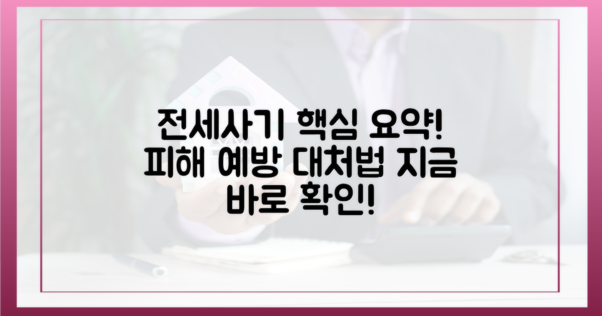 전세사기 피해, 핵심 내용으로 빠르게 파악하기