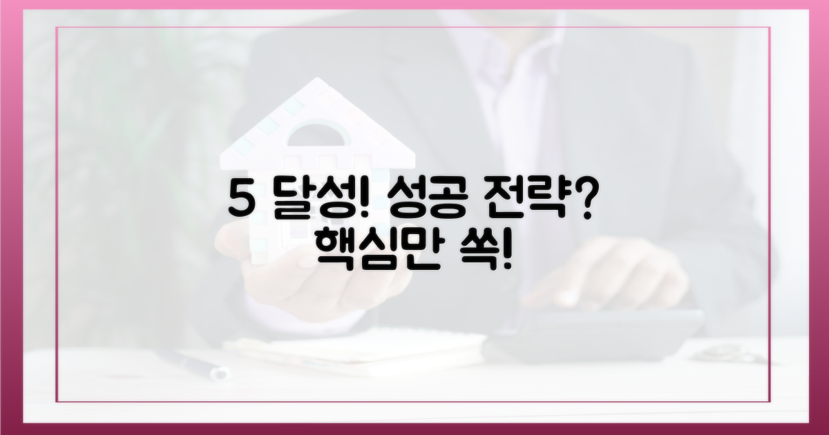 5% 달성, 성공 전략