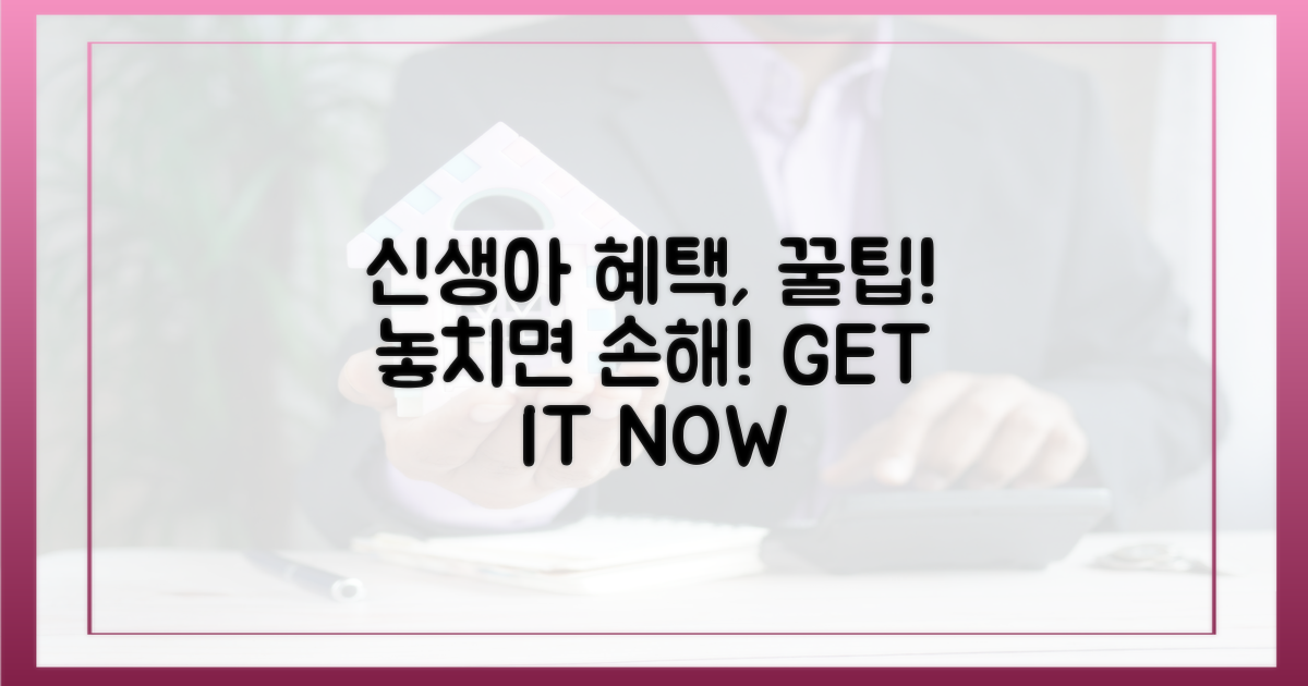 신생아 혜택, 놓치지 마세요!