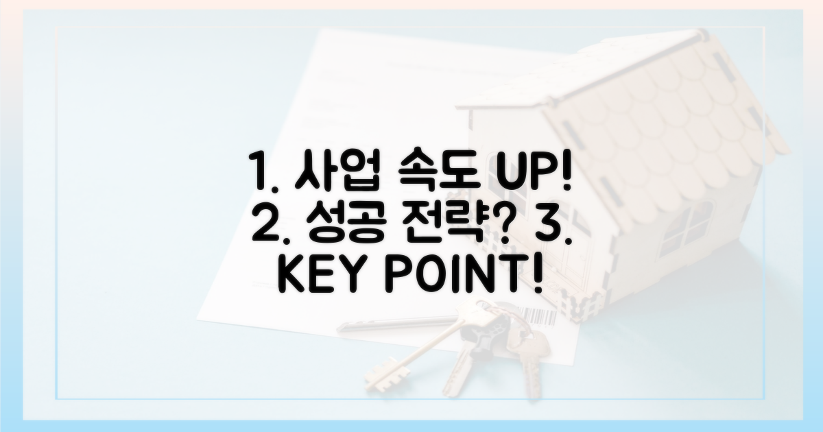 사업 속도, 성공 전략은?