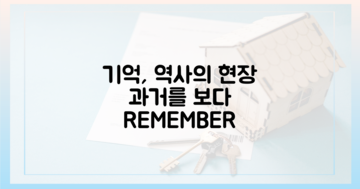 기억, 역사의 현장