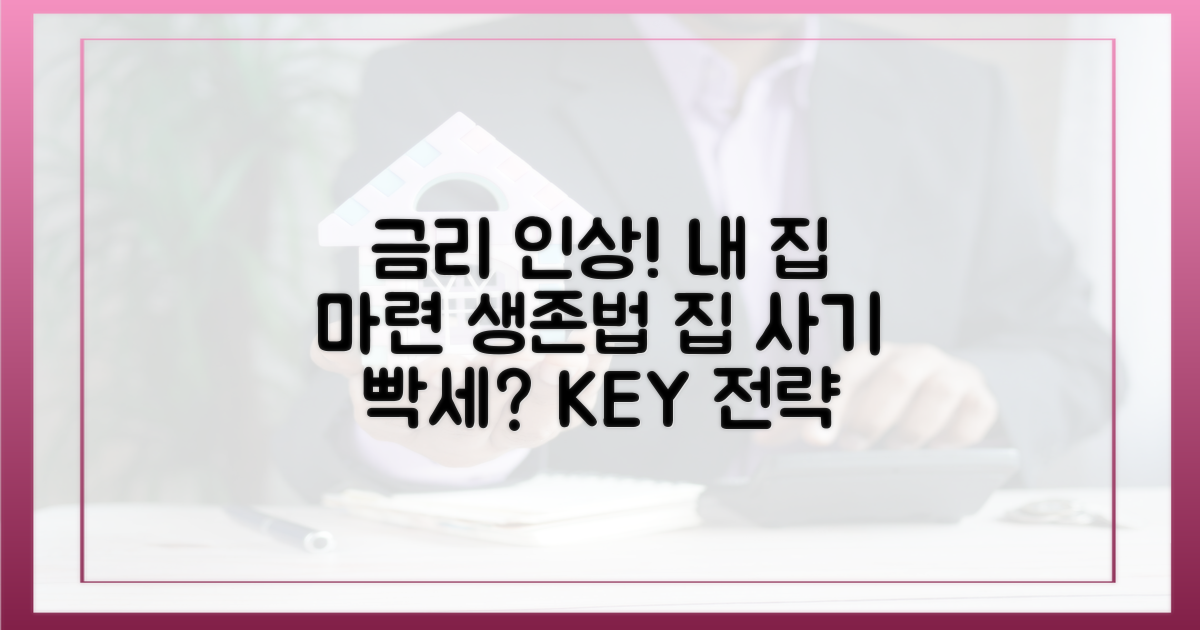 금리 인상 시대, 내 집 마련 생존 전략