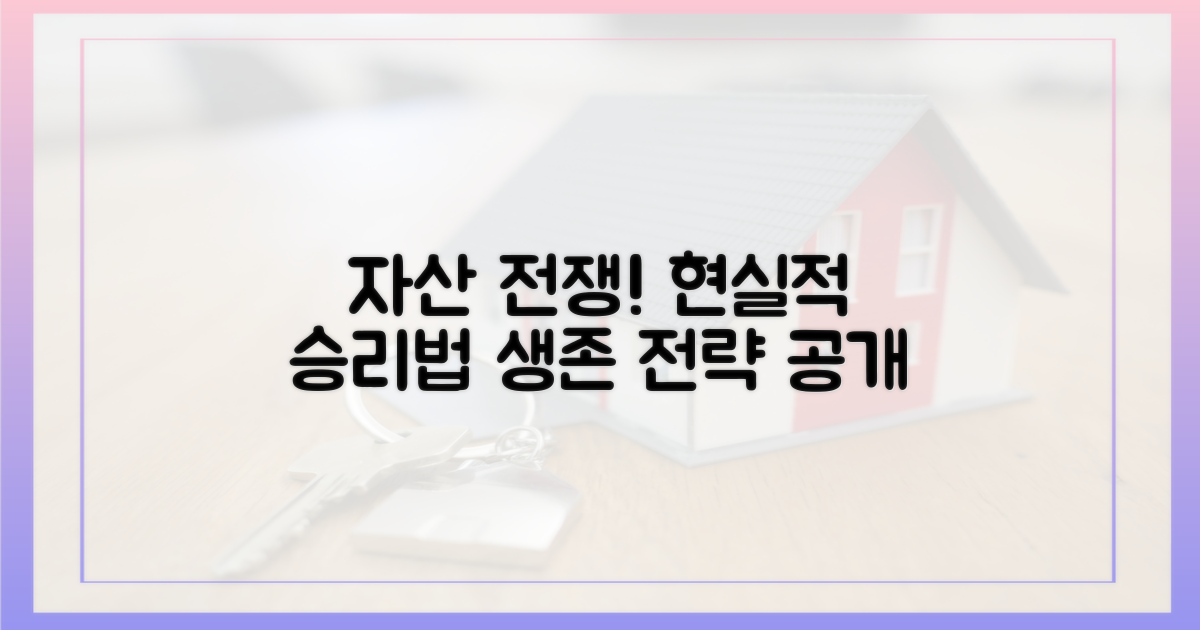 '자산' 싸움, 현실적인 접근