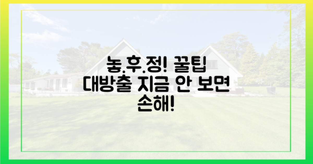 놓치면 후회할 정보!