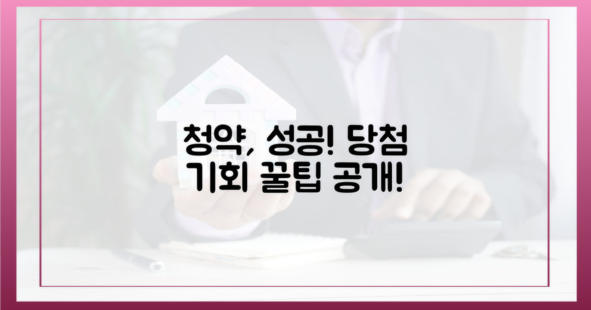 청약 성공 전략: 당첨 기회 잡기