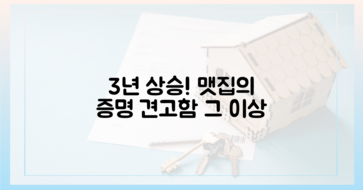 3년간의 상승세: 맷집의 증거