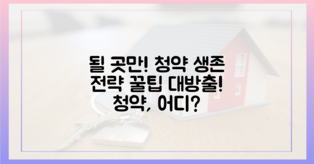 '될 곳'만 된다? 청약 시장 생존 전략