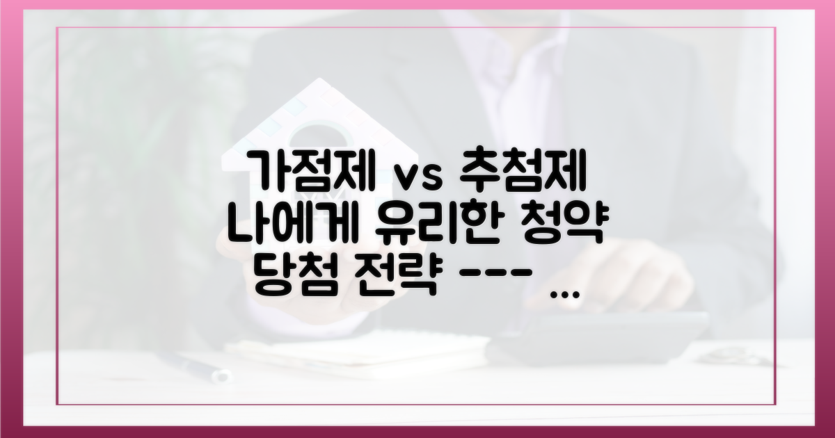 가점·추첨제, 나에게 유리한 전략은?