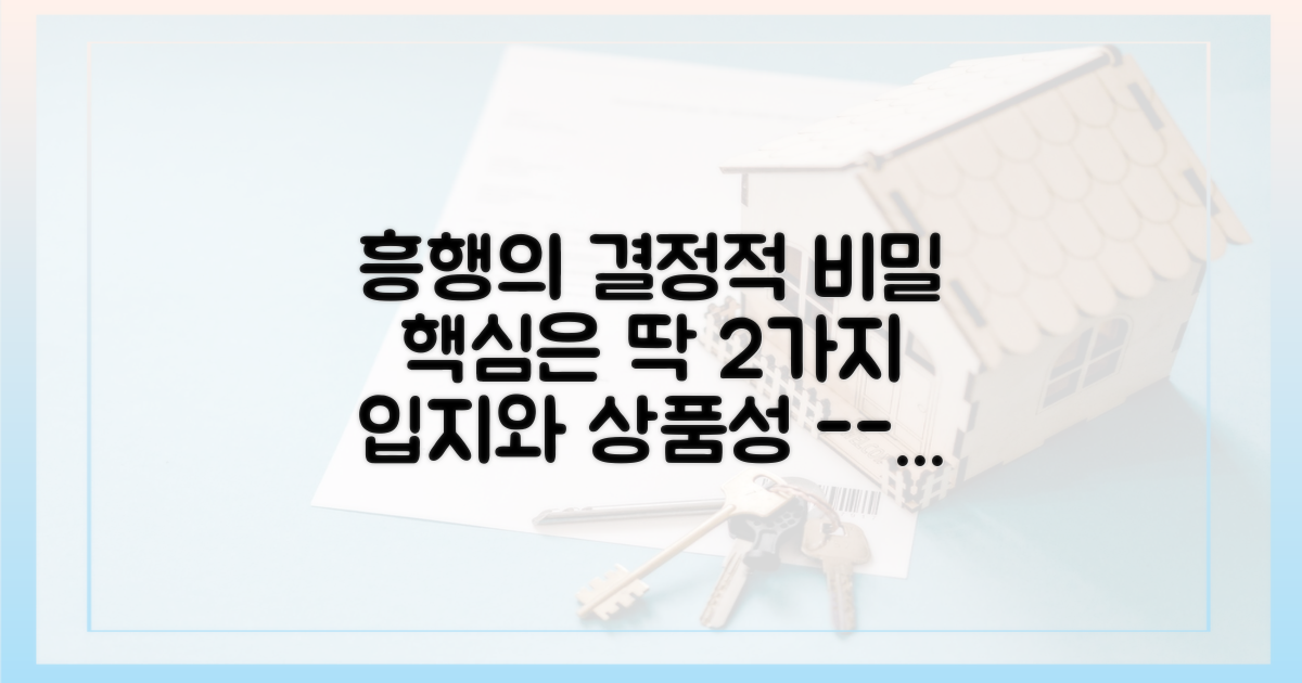 흥행 비결, 입지와 상품성 따져보니