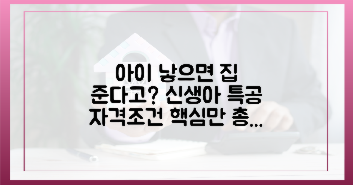 신생아 특별공급, 나도 해당될까?