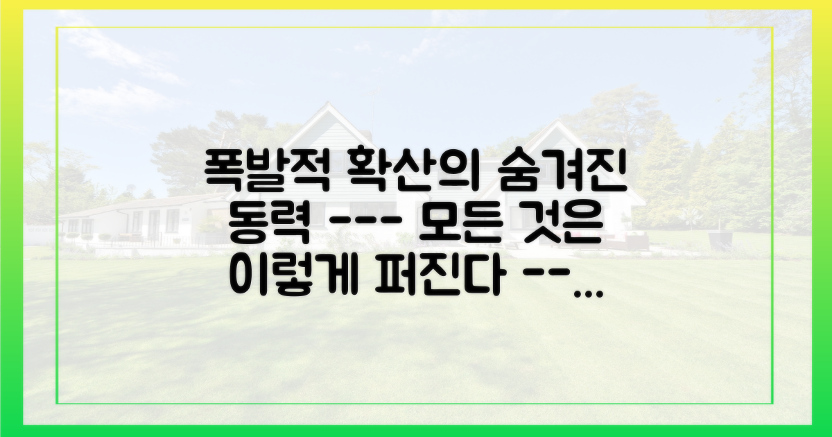 확산의 동력은 무엇일까?