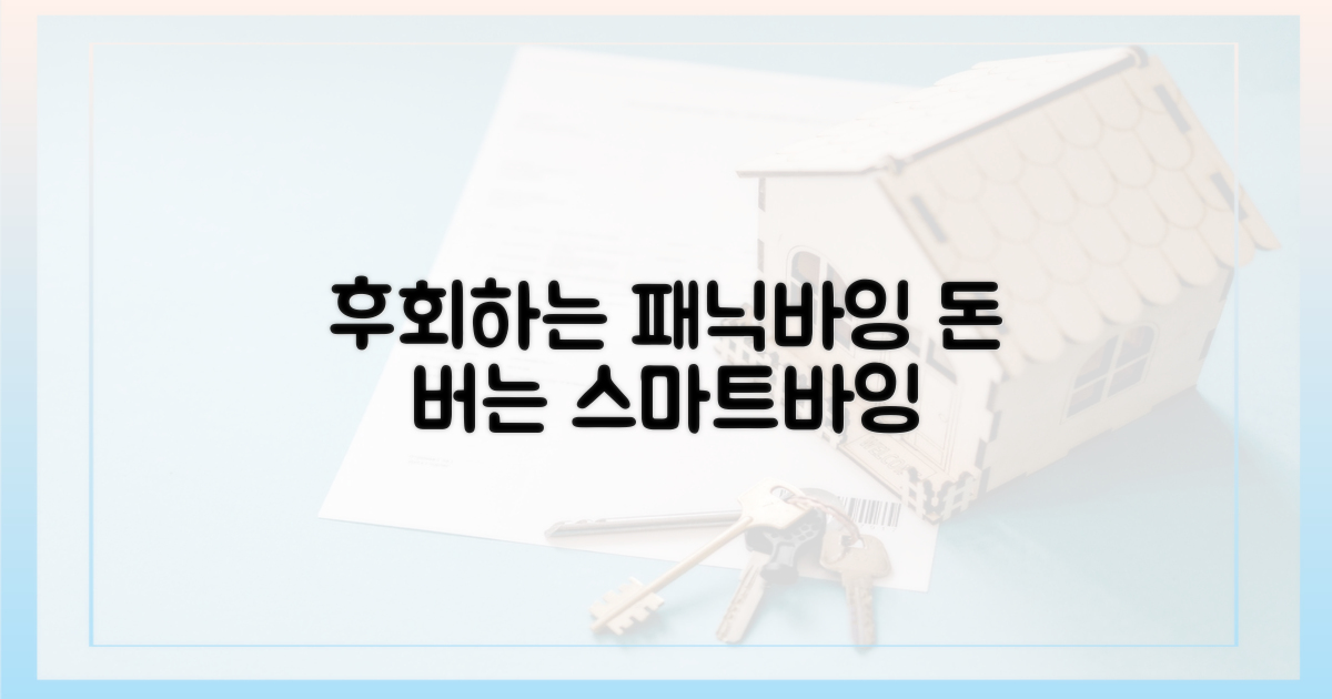 ‘패닉바잉’과 ‘스마트바잉’의 차이