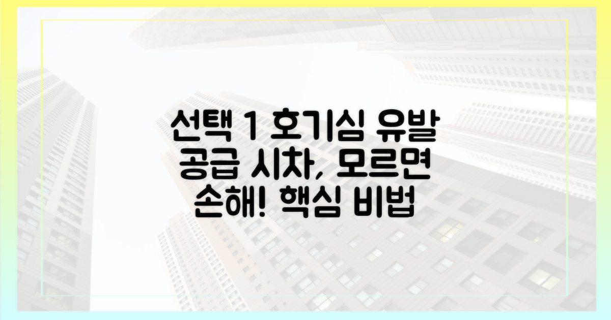 공급 시차, 2가지 핵심 포인트