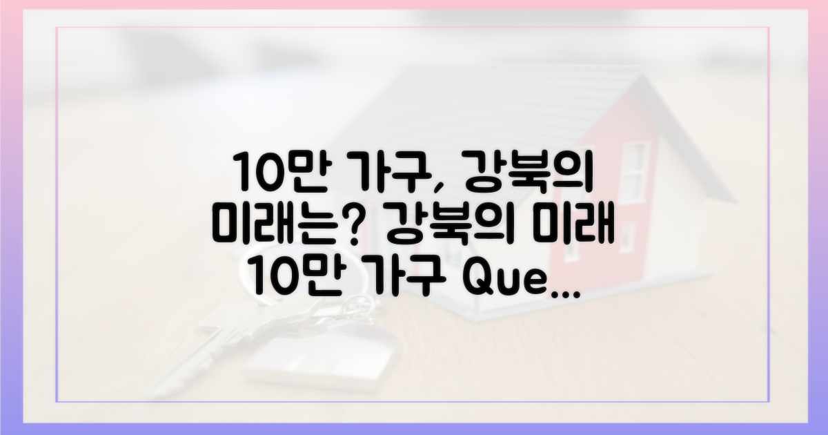 10만 가구, 강북의 미래는?