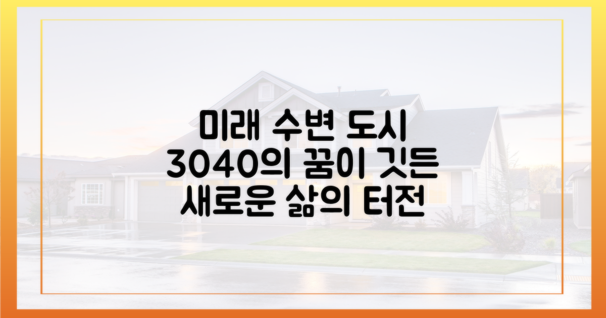 3040, 수변 지역에서 미래를 그리다