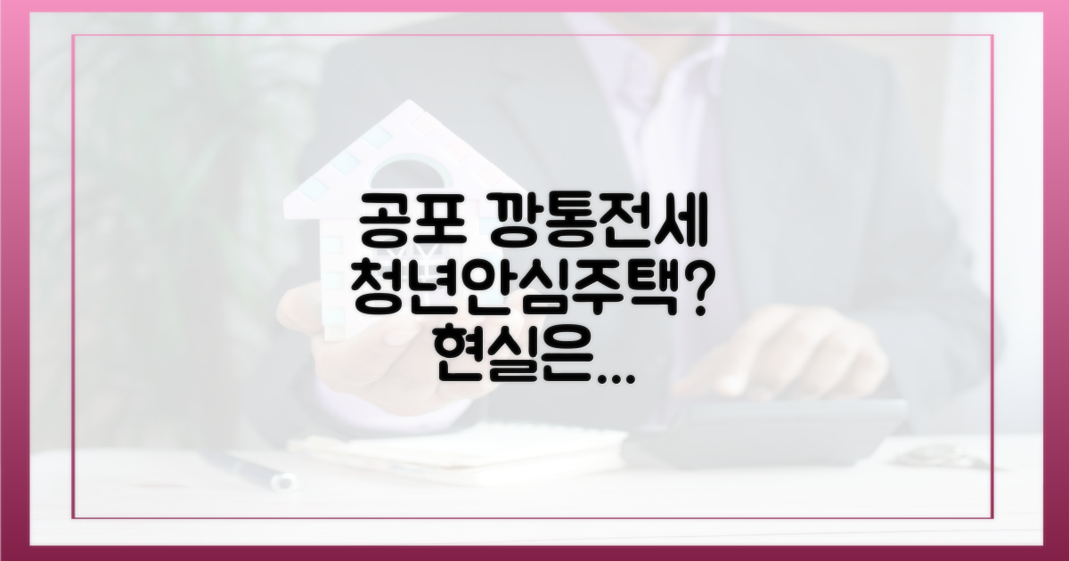 '깡통전세' 공포, 청년안심주택의 현실