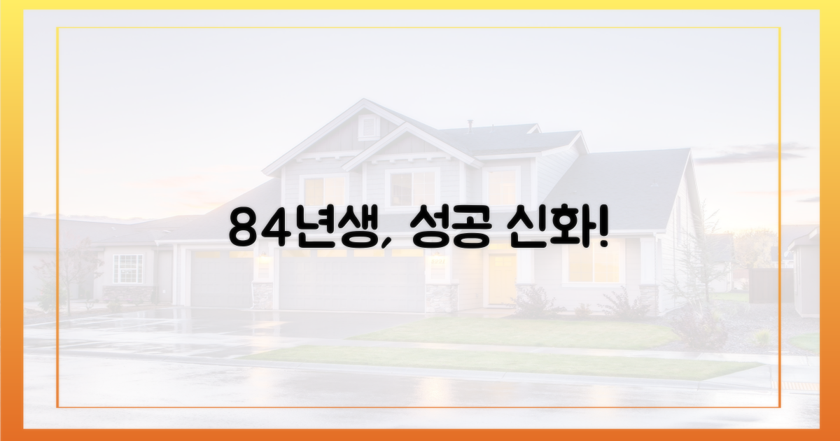 84년생 기업인의 성공 스토리