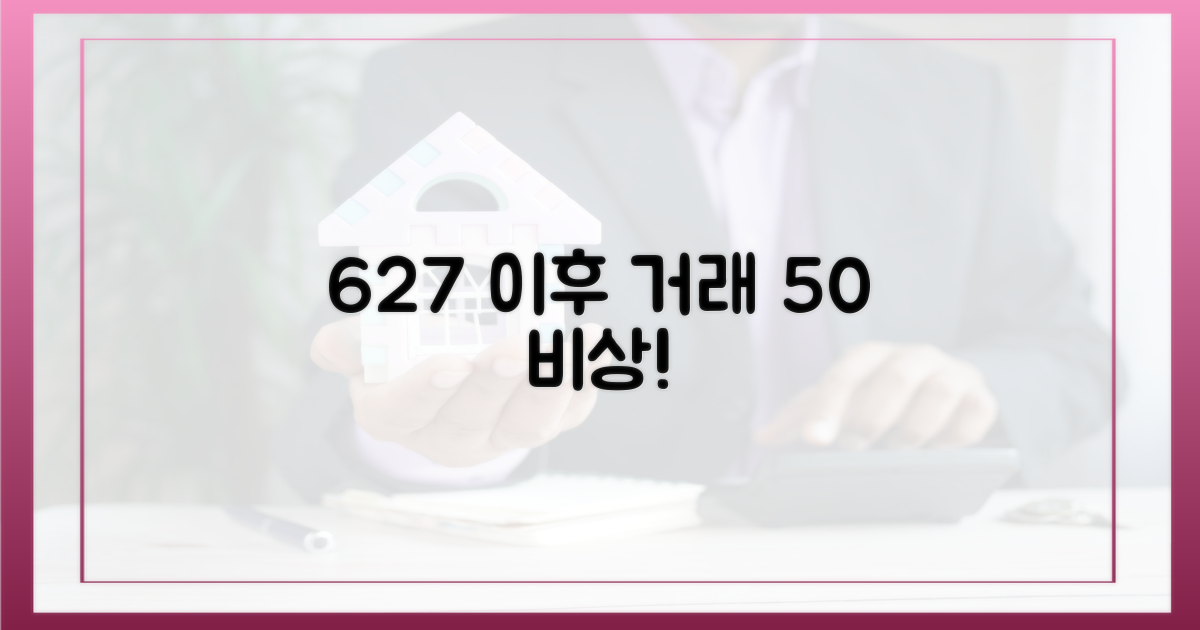 6·27 이후 거래 50% 감소