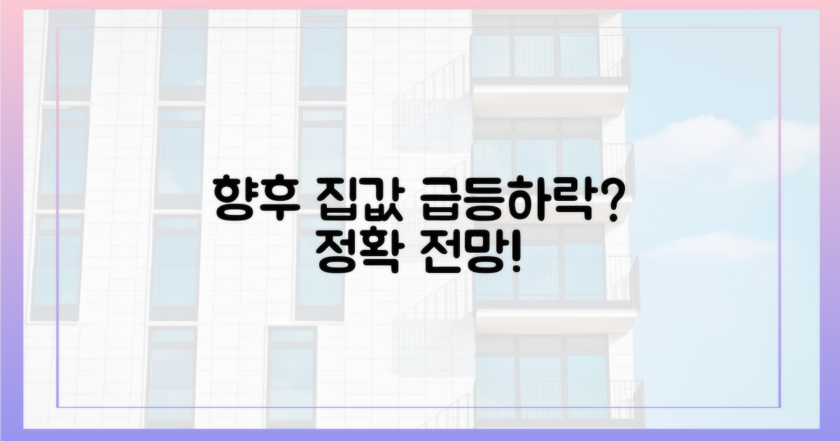 향후 집값 전망은?