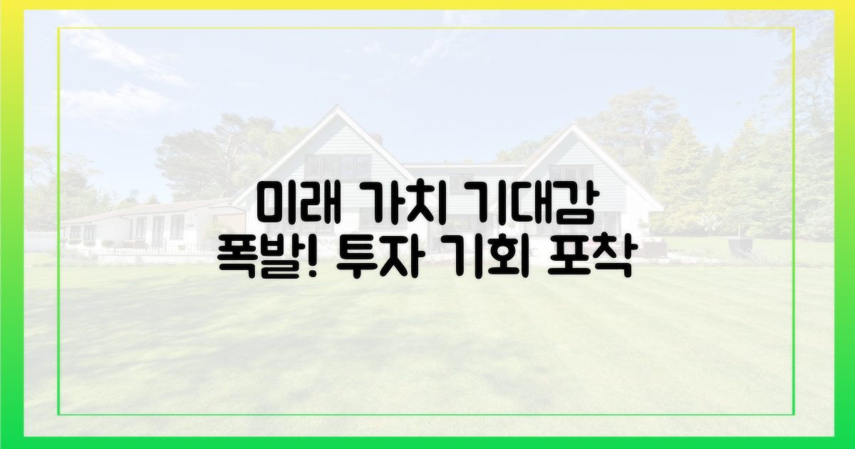 미래 가치, 기대감 상승