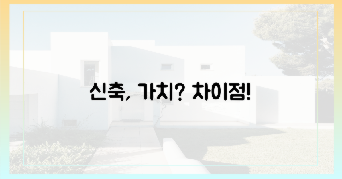 차별화된 신축, 가치는?