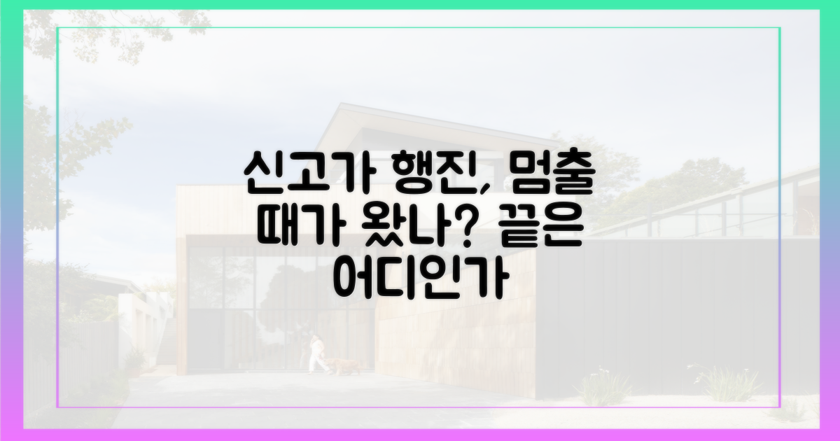 잇단 신고가, 언제까지 이어질까?