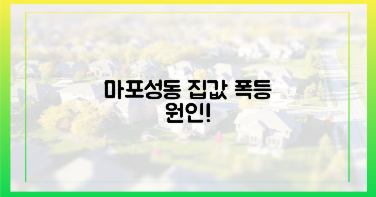 마포·성동, 신고가 행진 이유는?