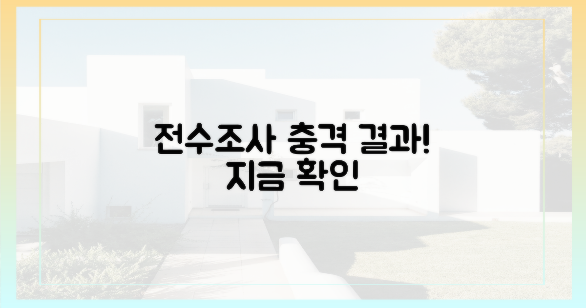 전수조사 시작, 충격적인 결과가 기다립니다!