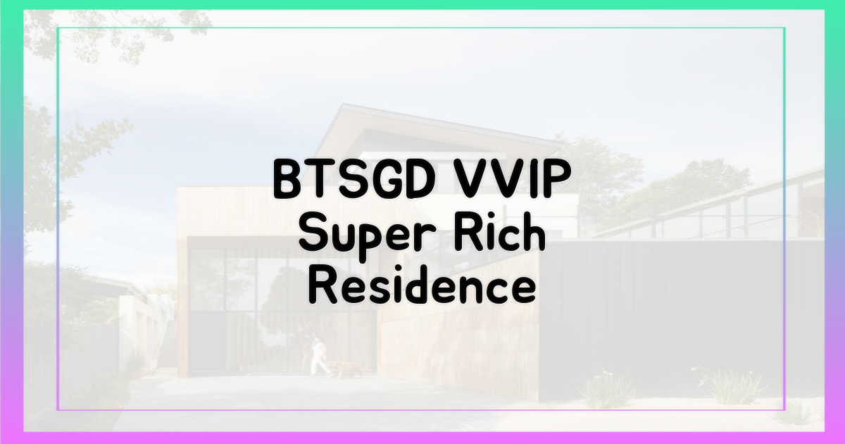 BTS·GD, 최고급 단지에 사는 이유는?