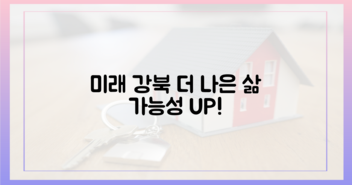 미래 강북, 더 나은 삶의 가능성