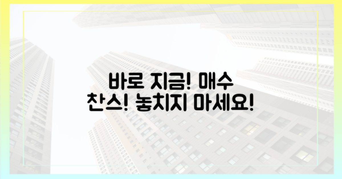 지금 바로 매수 기회를 잡으세요