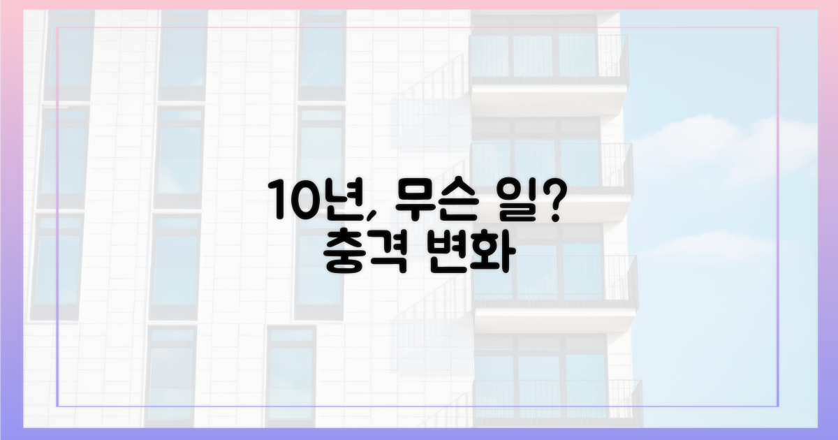 10년 사이 무슨 일이 벌어졌나?