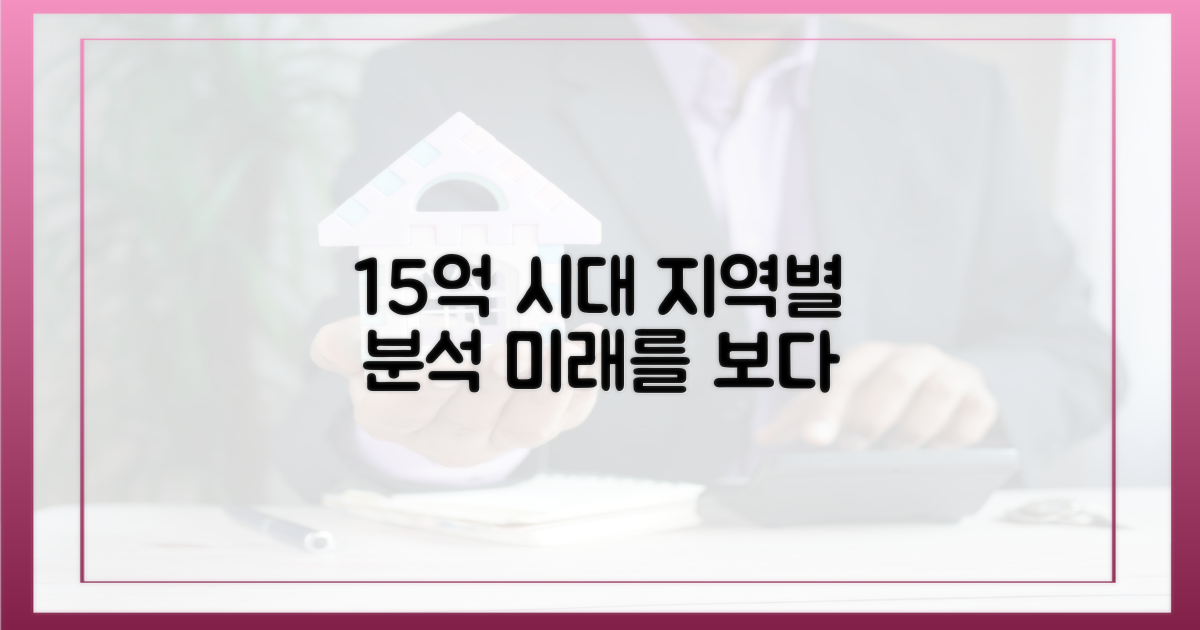 15억 시대, 지역별 분석