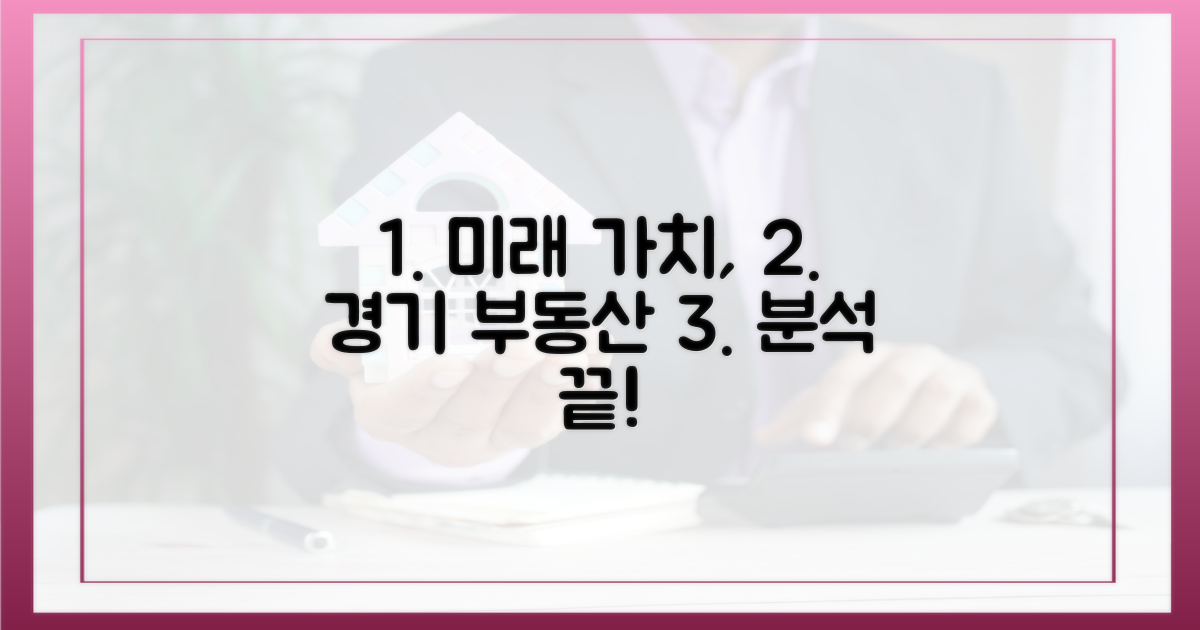 미래 가치, 경기 부동산 분석