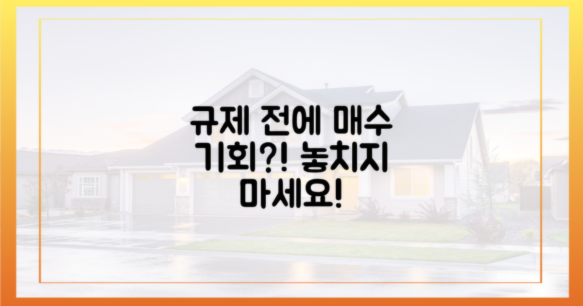 규제 전 매수 찬스?