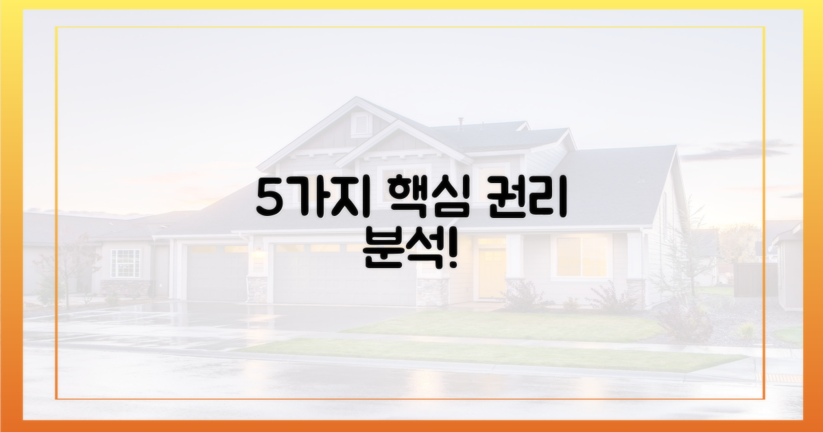 5가지 권리 분석