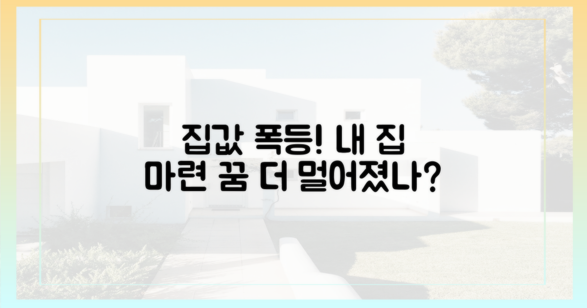 내 집 마련' 꿈, 멀어지나