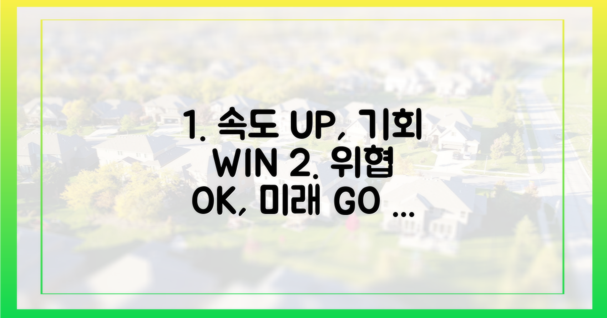 개발 속도, 기회와 위협