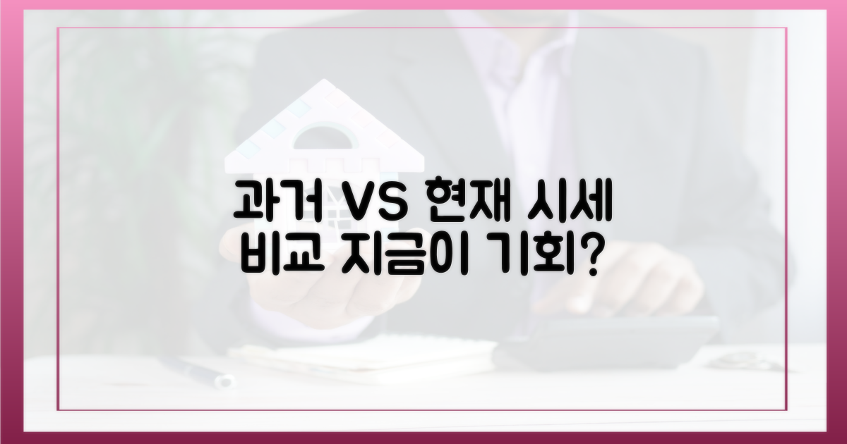 과거 vs 현재 시세