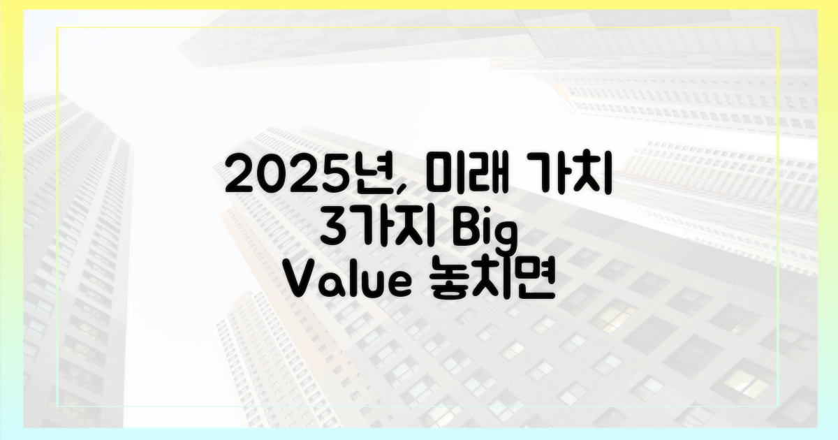 2025년 개통, 미래 가치 3가지