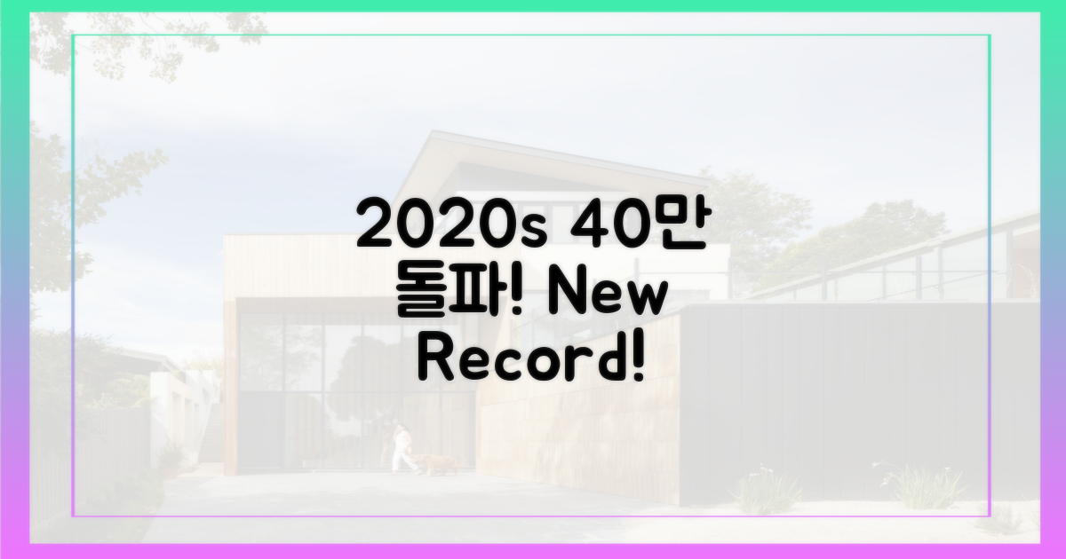 2020년대 첫 40만명대