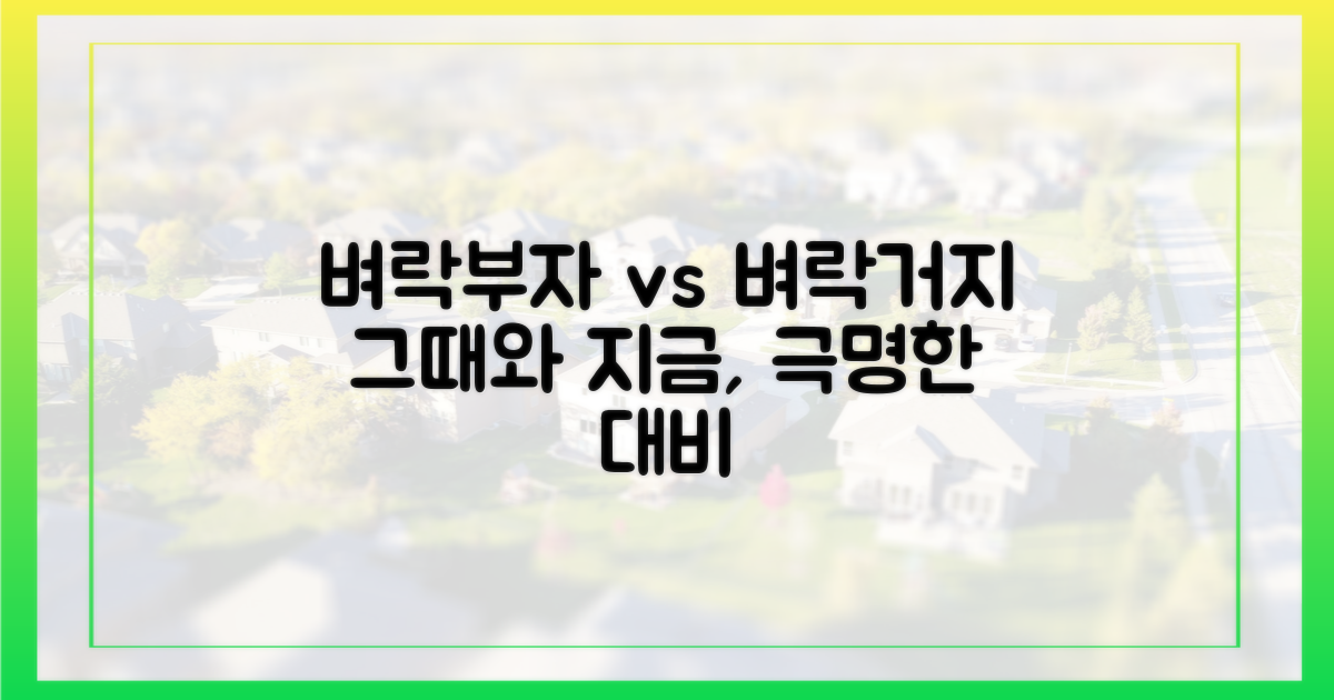 벼락부자? 벼락거지?