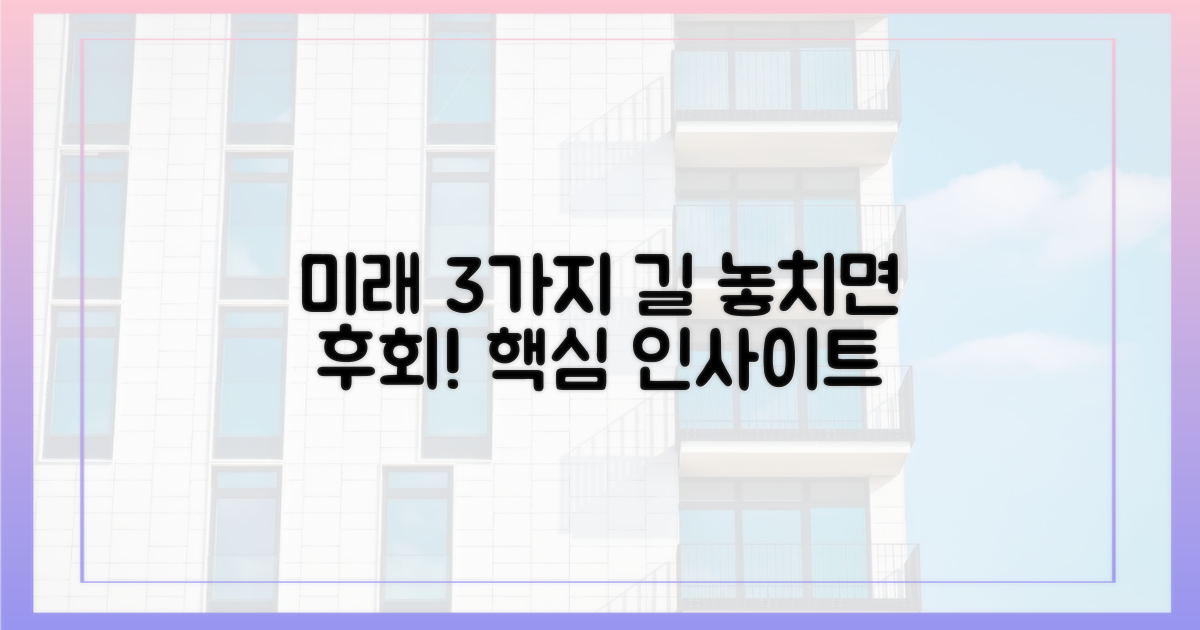 3가지 향후 전망 제시